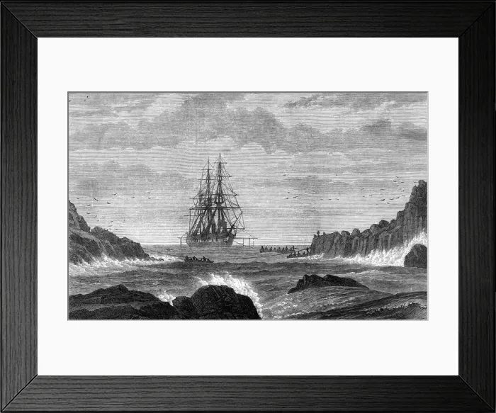 Framed Print : Challenger Made Fast Framed Print : Challenger Made Fast