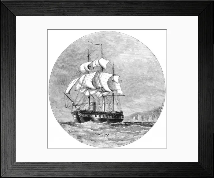 Framed Print : Research Ship Challenger Framed Print : Research Ship Challenger