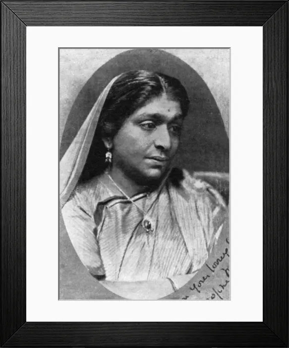 Framed Print : Sarojini Naidu Nee Chatt
