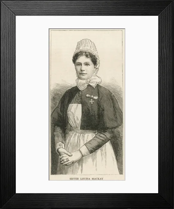 Framed Print : Sister Louisa Mackay Framed Print : Sister Louisa Mackay
