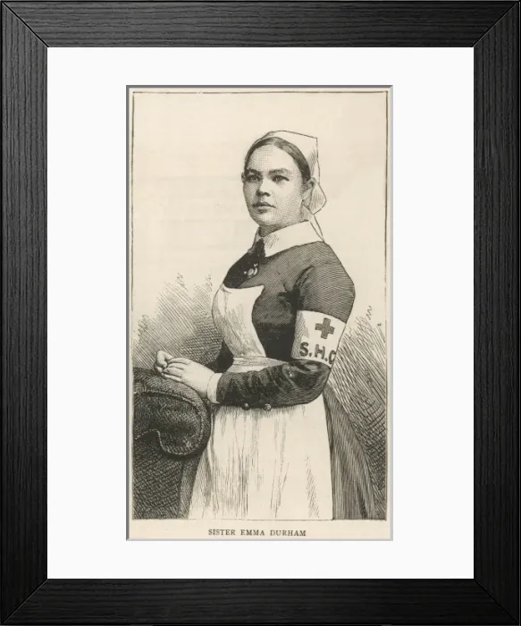 Framed Print : Sister Emma Durham Framed Print : Sister Emma Durham