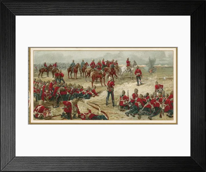 Framed Print : Sudan Wars: Tel-El-Kebir Framed Print : Sudan Wars: Tel-El-Kebir