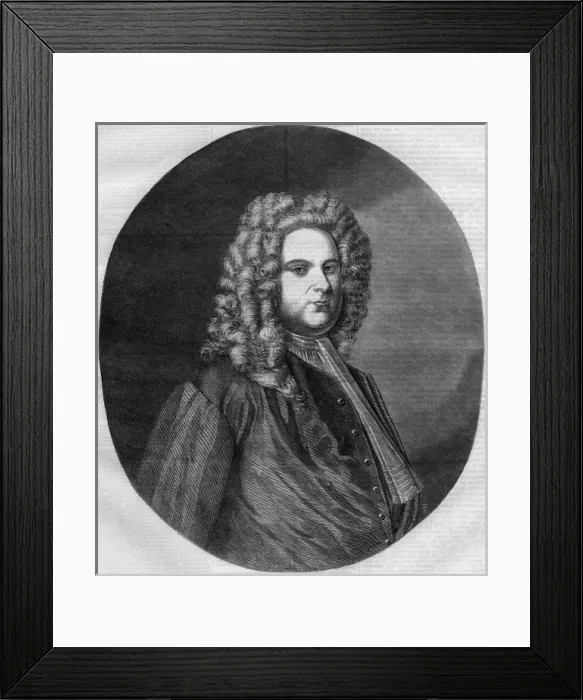 Framed Print : Handel (Denner)