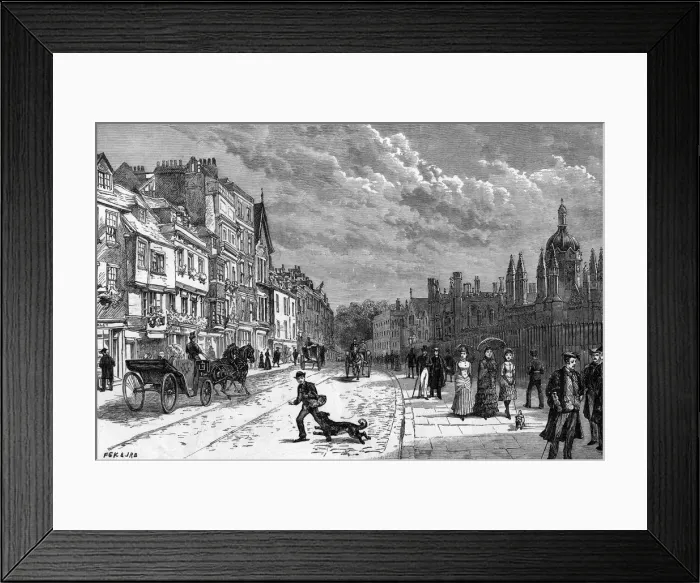 Framed Print : KINGS PARADE 1887