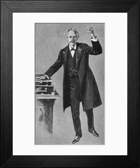 Framed Print : Aj Balfour / Graphic 1907 Framed Print : Aj Balfour / Graphic 1907