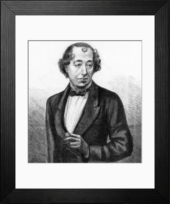 Framed Print : Disraeli  /  Iln 1881