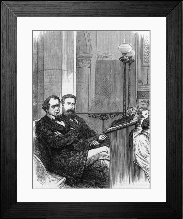 Framed Print : Disraeli / Church Framed Print : Disraeli / Church