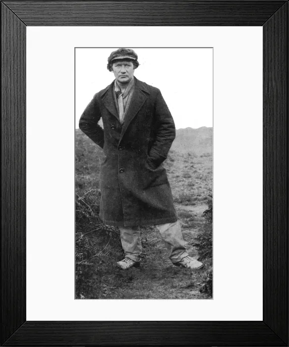 Framed Print : Jacob Epstein / Graphic Framed Print : Jacob Epstein / Graphic