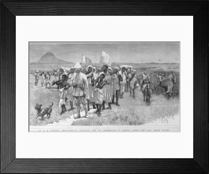 Framed Print : Stanley / Across Unyoro Framed Print : Stanley / Across Unyoro
