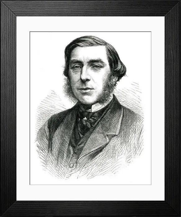 Framed Print : GEORGE JOACHIM GOSCHEN