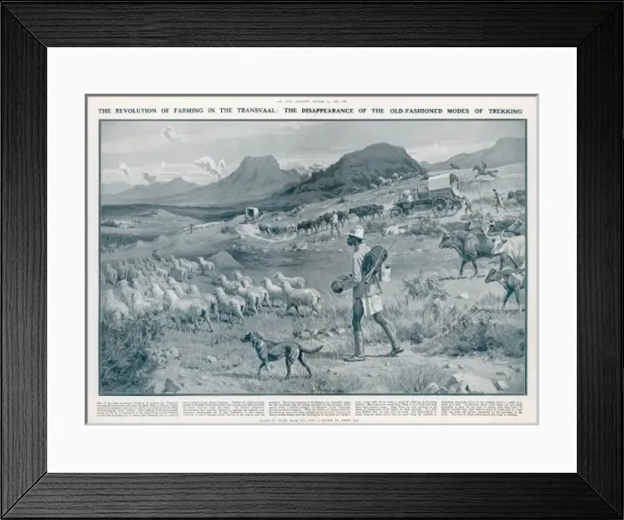 Framed Print : Rural Scene, South Africa Framed Print : Rural Scene, South Africa