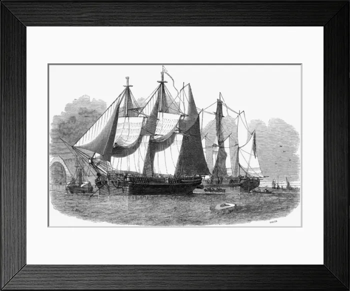 Framed Print : ROSS / ENTERPRISE / 1848-9 Framed Print : ROSS / ENTERPRISE / 1848-9