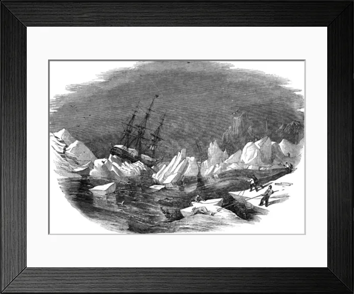Framed Print : ROSS / ENTERPRISE / 1848-9 Framed Print : ROSS / ENTERPRISE / 1848-9