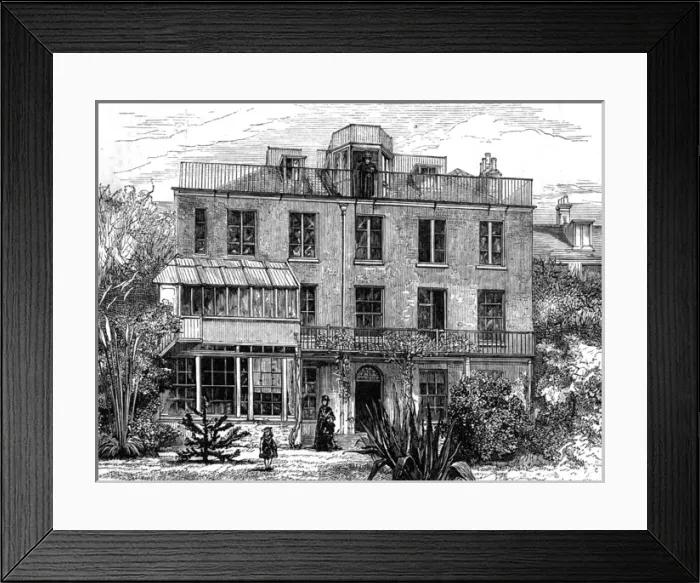 Framed Print : Victor Hugo / Guernsey Framed Print : Victor Hugo / Guernsey