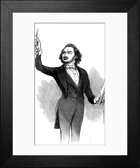 Framed Print : JULLIEN / ILN / 1843 Framed Print : JULLIEN / ILN / 1843