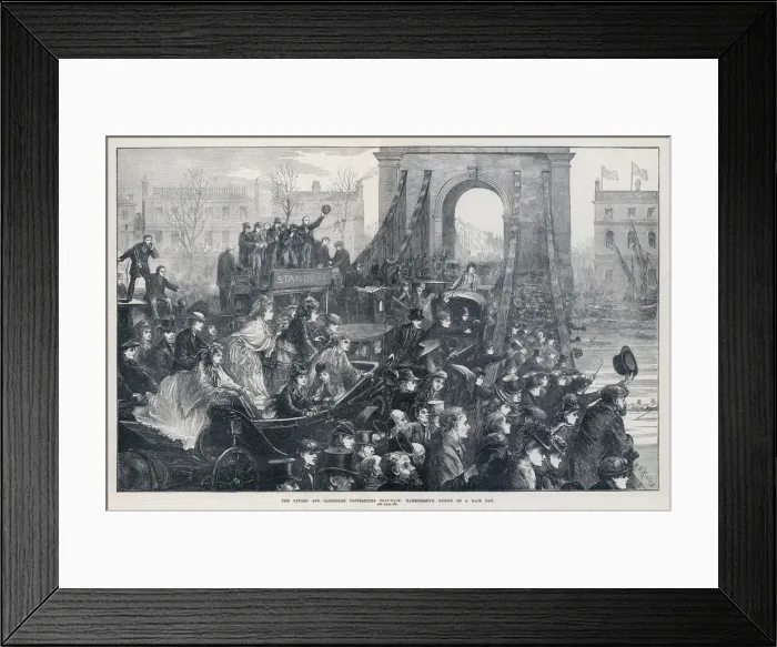 Framed Print : Boat Race Hammersmith Framed Print : Boat Race Hammersmith