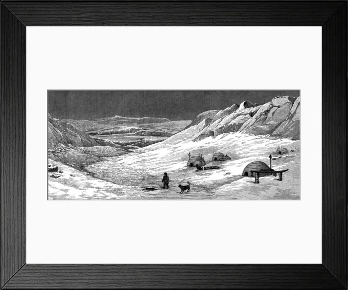 Framed Print : De Long / Hayes River Camp Framed Print : De Long / Hayes River Camp