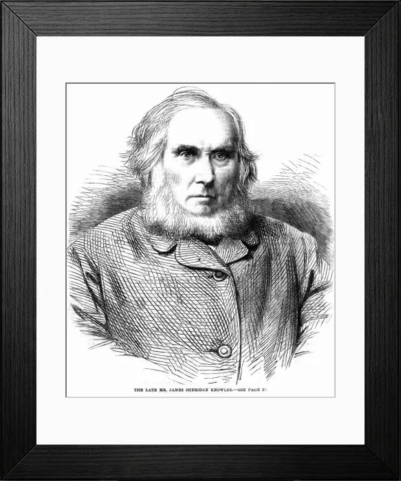 Framed Print : Js Knowles / Iln / 1862 Framed Print : Js Knowles / Iln / 1862
