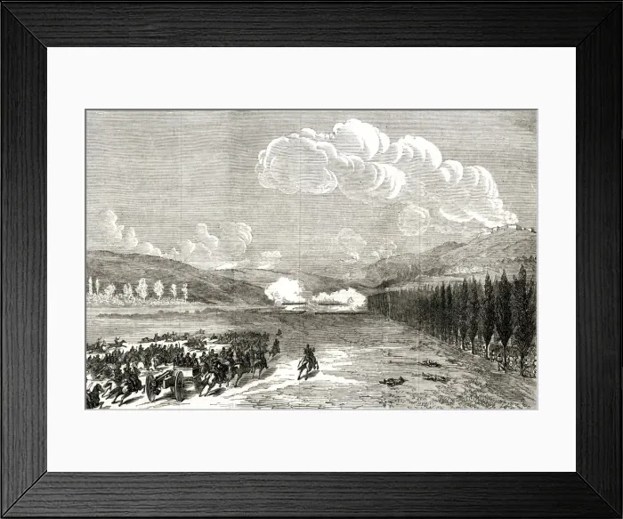 Framed Print : Battle of Metz / 1870 Framed Print : Battle of Metz / 1870