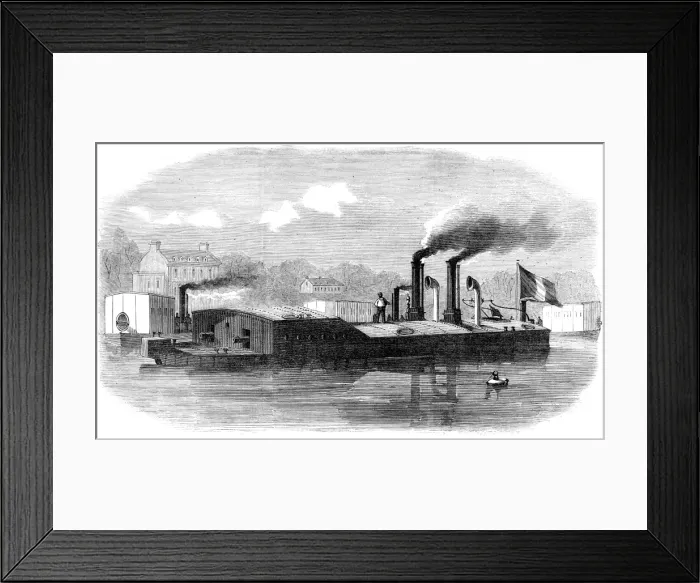 Framed Print : The Siege of Paris 1870 Framed Print : The Siege of Paris 1870