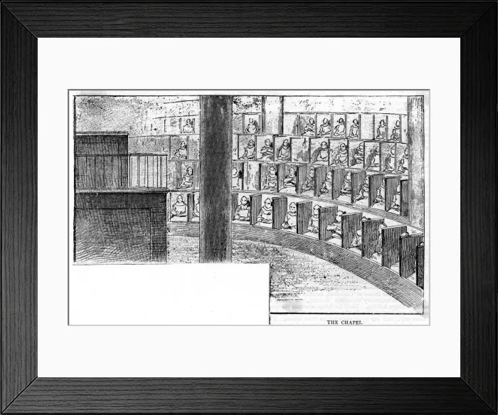 Framed Print : BRUSSELS PRISON Framed Print : BRUSSELS PRISON