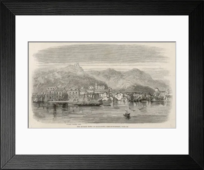 Framed Print : Maddalena / Sardinia / Italy Framed Print : Maddalena / Sardinia / Italy