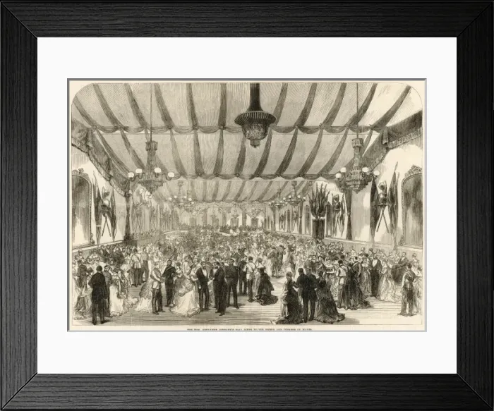 Framed Print : Ball for British Royals