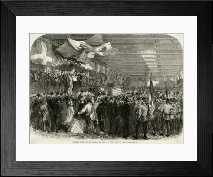 Framed Print : Garibaldi / Nine Elms Stn Framed Print : Garibaldi / Nine Elms Stn