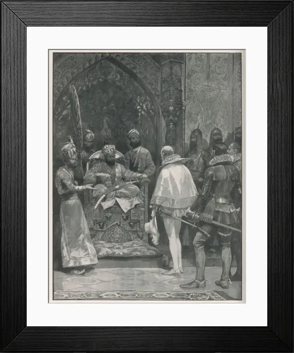 Framed Print : Mildenhall in India 1599 Framed Print : Mildenhall in India 1599