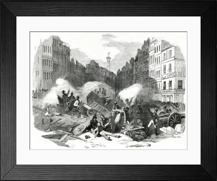 Framed Print : LOUIS-NAPOLEONS COUP