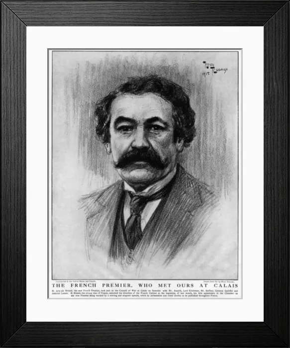 Framed Print : Aristide Briand  /  Rudaux