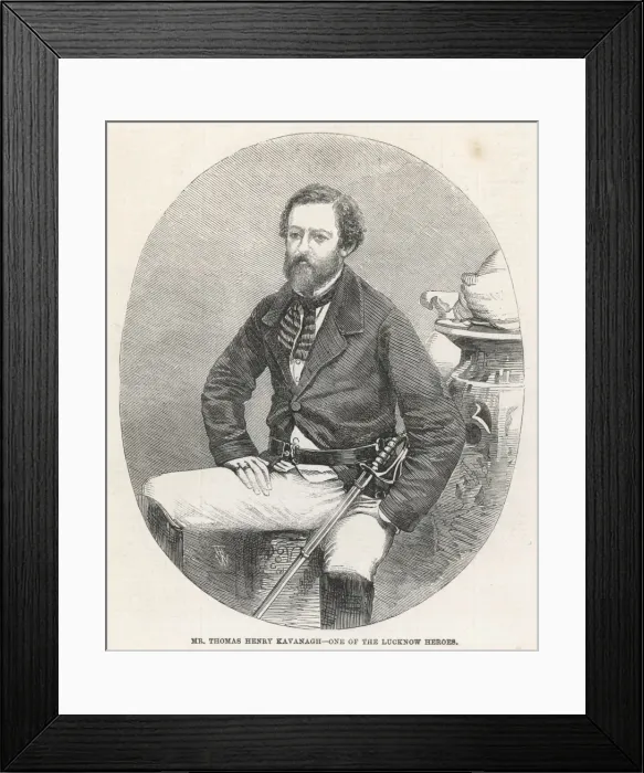 Framed Print : Siege @ Lucknow / Kavanagh Framed Print : Siege @ Lucknow / Kavanagh