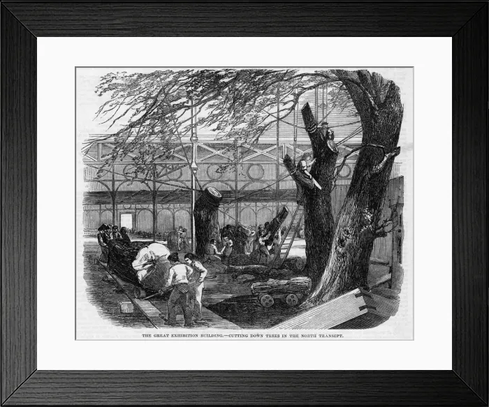 Framed Print : CRYSTAL PALACE  /  BUILDING