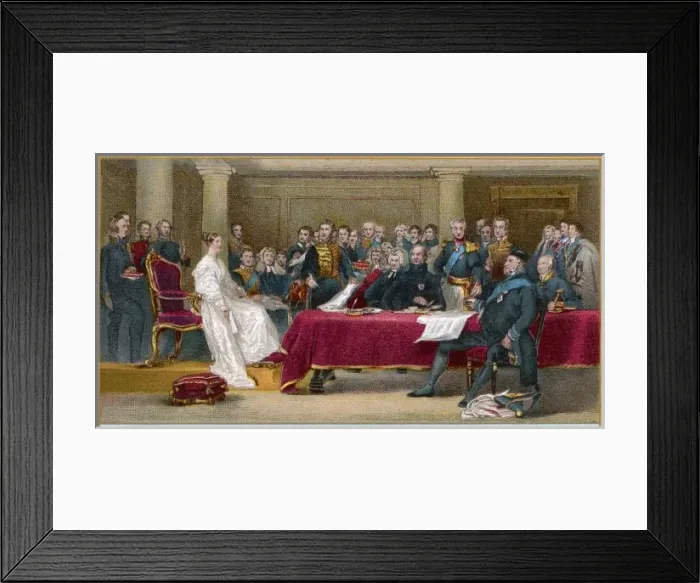 Framed Print : Victoria  /  First Council