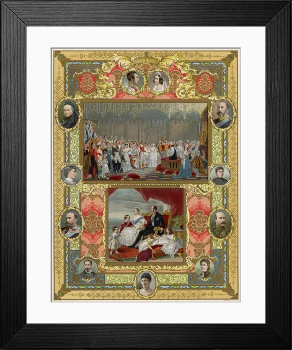 Framed Print : Victoria / Albert / Wedding Framed Print : Victoria / Albert / Wedding