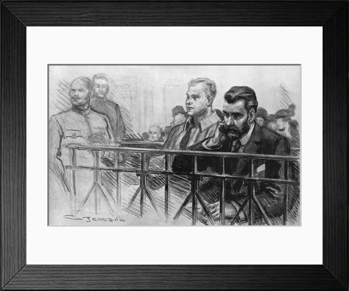 Framed Print : Roger Casements Trial
