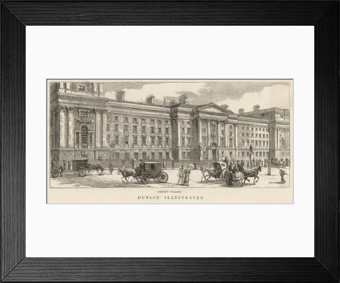 Framed Print : Trinity College Dublin Framed Print : Trinity College Dublin