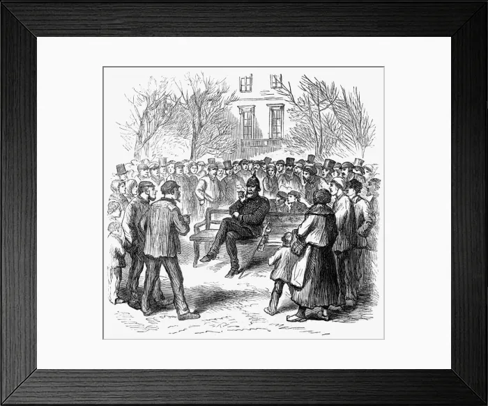 Framed Print : Gaping at a Prussian