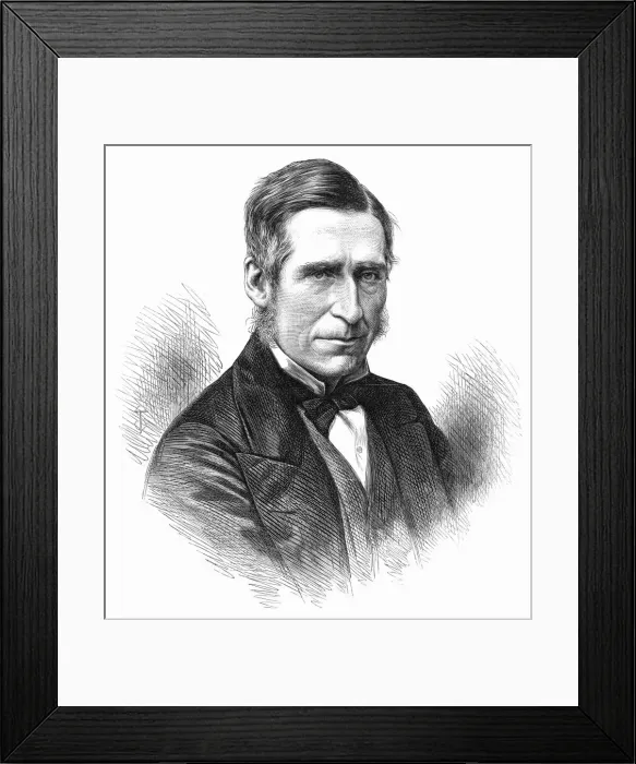 Framed Print : Sir James Paget  /  Iln 1871