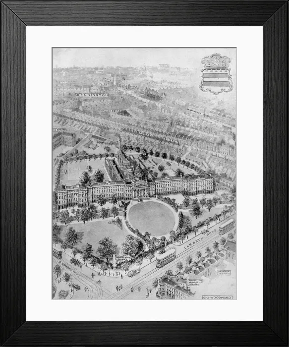 Framed Print : Bethlem Hospital / 1926 Framed Print : Bethlem Hospital / 1926