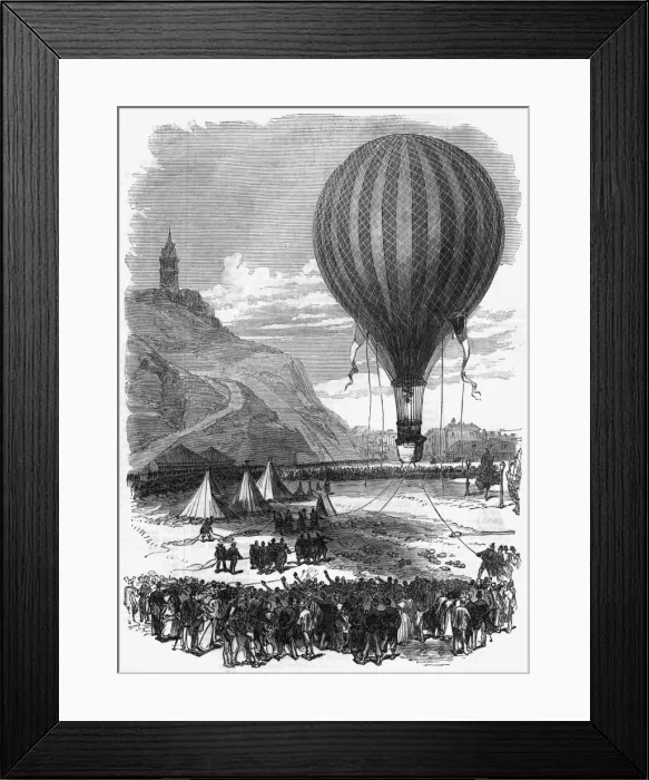 Framed Print : Siege of Paris- Balloon Framed Print : Siege of Paris- Balloon