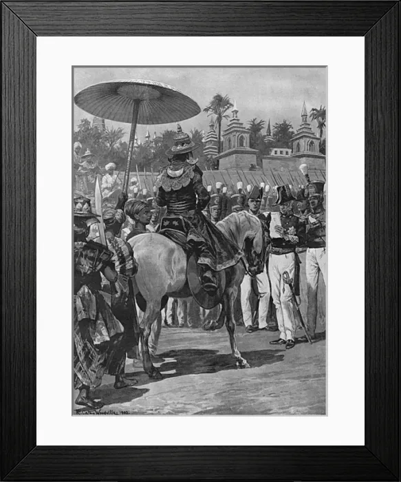 Framed Print : British Occupy Rangoon Framed Print : British Occupy Rangoon