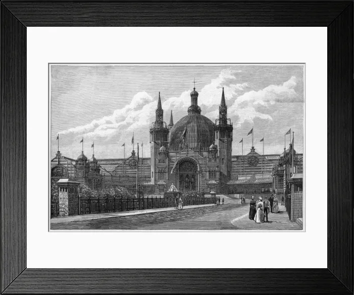 Framed Print : Exhibition of Glasgow