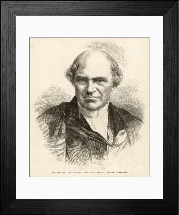 Framed Print : William Whewell  /  Iln 66