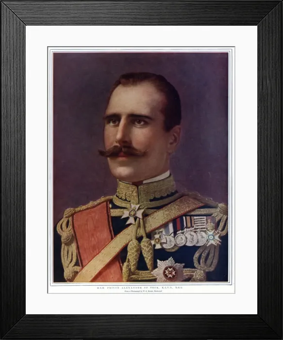 Framed Print : Prince Alexandra of Teck