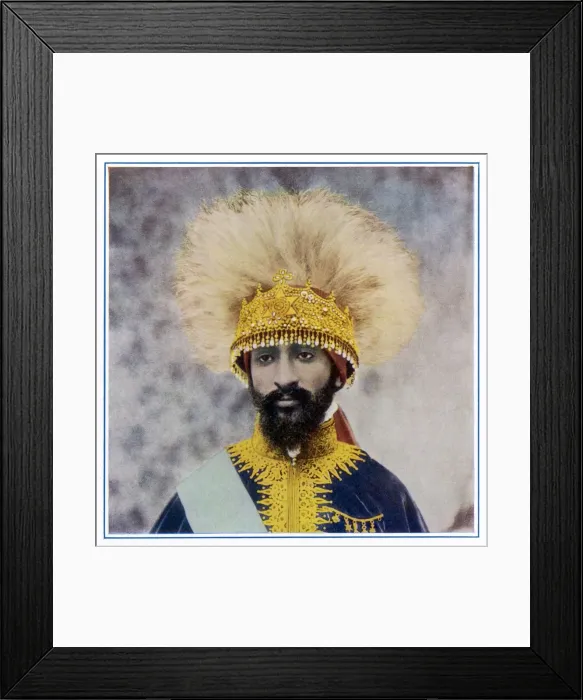 Framed Print : Haile Selassie Framed Print : Haile Selassie