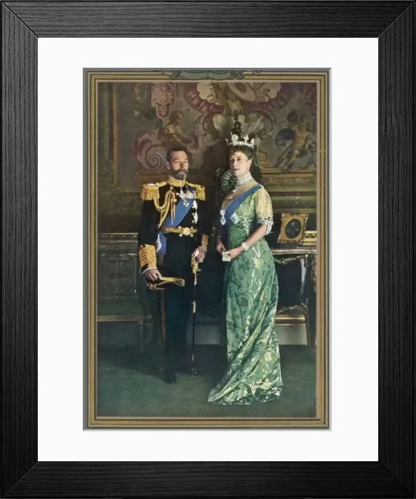 Framed Print : George V / Ils 1914 Framed Print : George V / Ils 1914
