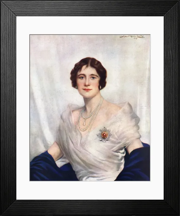 Framed Print : Elizabeth Bowes-Lyon