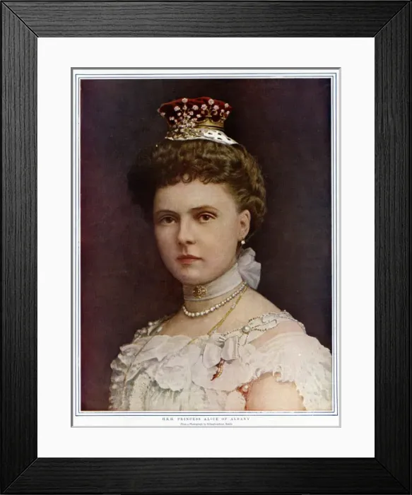 Framed Print : Princess Alice of Albany Framed Print : Princess Alice of Albany