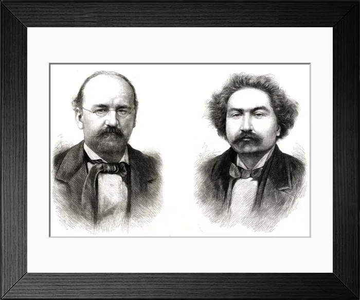 Framed Print : Erckmann-Chatrian Framed Print : Erckmann-Chatrian